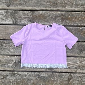 Missguided Crop Blouse